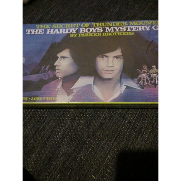 Vintage 1978 The Hardy Boys Mystery Game The Secret Of Thunder Mountain By...